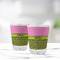 Pink & Lime Green Leopard Glass Shot Glass - Standard - LIFESTYLE