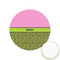 Pink & Lime Green Leopard Icing Circle - XSmall - Front