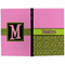 Pink & Lime Green Leopard Large Hard Cover Journal - Apvl