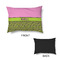 Pink & Lime Green Leopard Outdoor Dog Beds - Small - APPROVAL