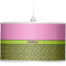 Pink & Lime Green Leopard Pendant Lamp Shade