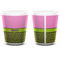 Pink & Lime Green Leopard Shot Glass - White - APPROVAL