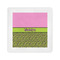 Pink & Lime Green Leopard Standard Cocktail Napkins (Personalized)