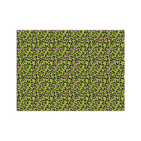 Custom Pink & Lime Green Leopard Medium Tissue Papers Sheets - Heavyweight
