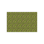 Pink & Lime Green Leopard Small Tissue Papers Sheets - Lightweight