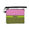 Pink & Lime Green Leopard Wristlet ID Cases - Front