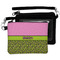 Pink & Lime Green Leopard Wristlet ID Cases - MAIN