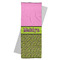 Pink & Lime Green Leopard Yoga Mat Towel with Yoga Mat