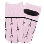 Paris & Eiffel Tower Adult Ankle Socks