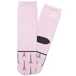 Paris & Eiffel Tower Adult Crew Socks