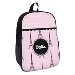 Paris & Eiffel Tower Kids Backpack (Personalized)