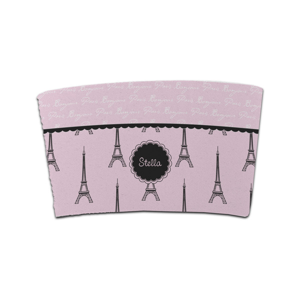 Custom Paris & Eiffel Tower Coffee Cup Sleeve (Personalized)