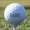 Paris & Eiffel Tower Golf Ball - Non-Branded - Tee