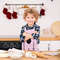 Paris & Eiffel Tower Kid's Aprons - Small - Lifestyle