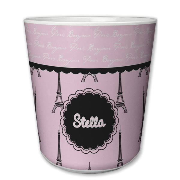 Custom Paris & Eiffel Tower Plastic Tumbler 6oz (Personalized)