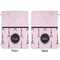 Paris & Eiffel Tower Large Laundry Bag - Front & Back View