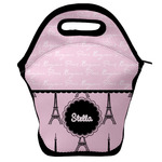 Paris & Eiffel Tower Lunch Bag w/ Name or Text