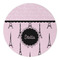 Paris & Eiffel Tower Round Paper Coaster - Approval