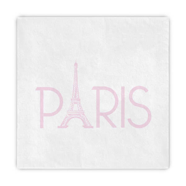 Custom Paris & Eiffel Tower Decorative Paper Napkins