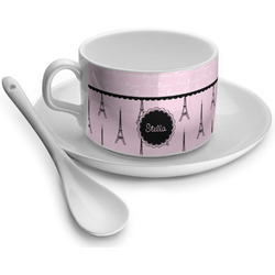 Paris & Eiffel Tower Tea Cup - Single (Personalized)