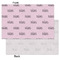 Paris & Eiffel Tower Tissue Paper - Lightweight - Small - Front & Back