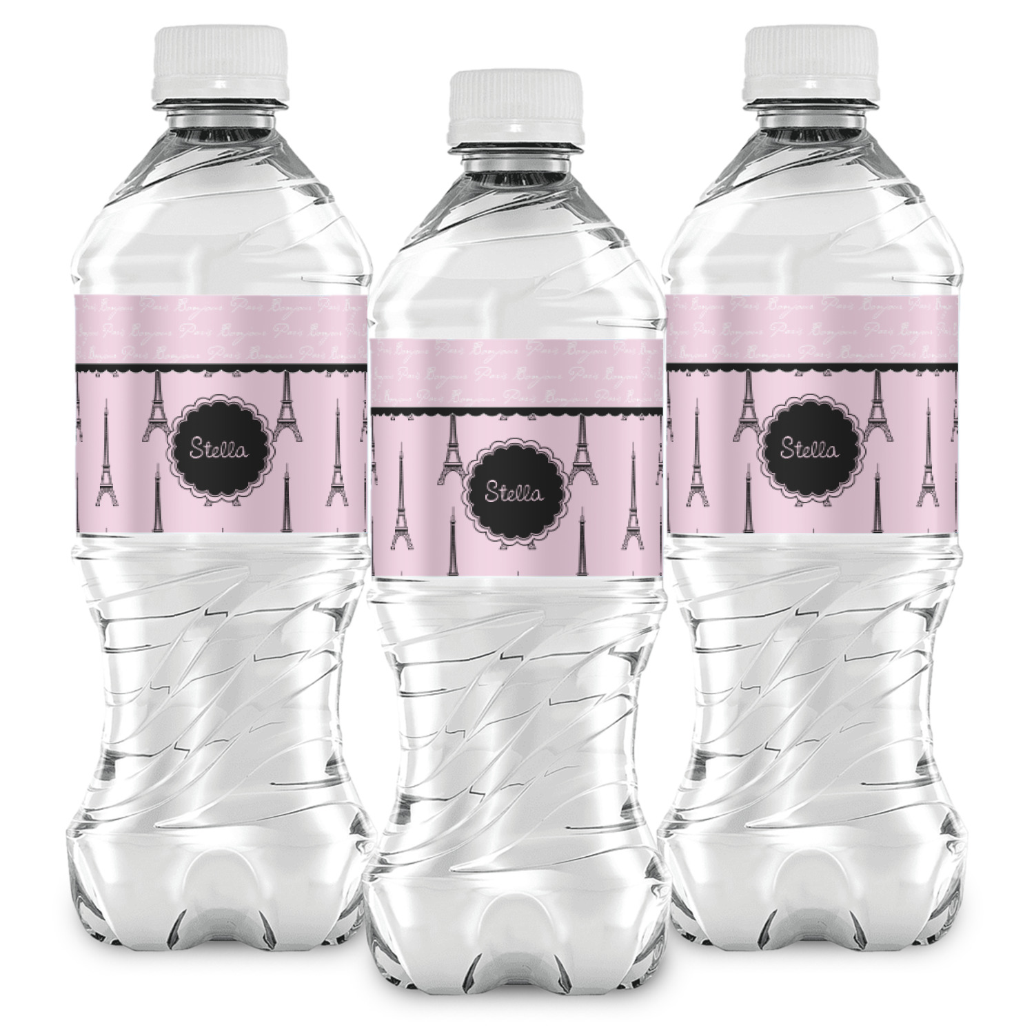 Paris Water Bottle - Pink