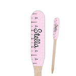 Paris & Eiffel Tower Paddle Wooden Food Picks - Double Sided (Personalized)