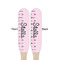 Paris & Eiffel Tower Wooden Food Pick - Paddle - Double Sided - Front & Back