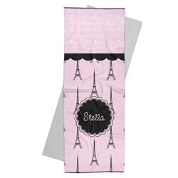Paris & Eiffel Tower Yoga Mat Towel (Personalized)