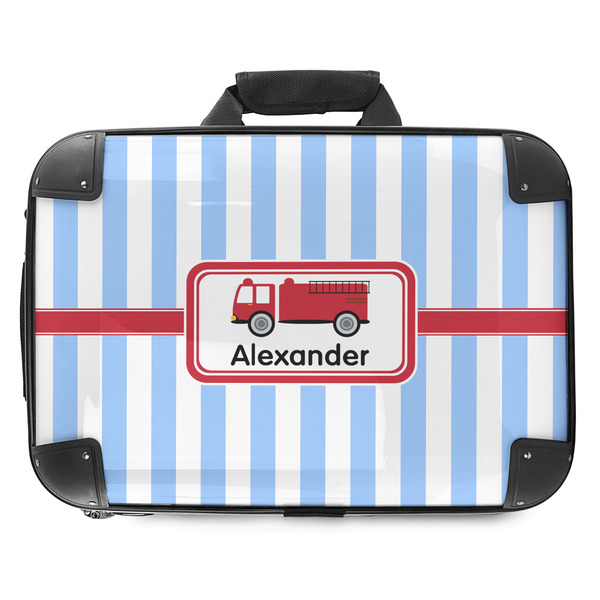 Custom Firetruck Hard Shell Briefcase - 18" (Personalized)