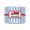 Firetruck 8" Drum Lampshade - FRONT (Poly Film)