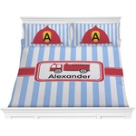 Firetruck Comforter Set - King (Personalized)