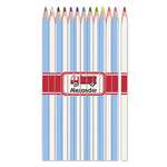 Firetruck Colored Pencils (Personalized)