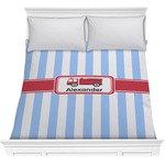 Firetruck Comforter - Full / Queen (Personalized)