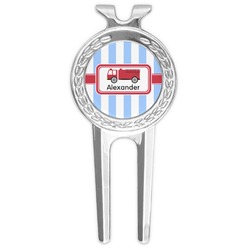 Firetruck Golf Divot Tool & Ball Marker (Personalized)