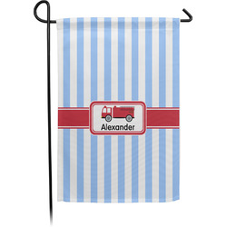 Firetruck Garden Flag (Personalized)