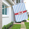 Firetruck House Flags - Double Sided - LIFESTYLE