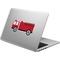 Firetruck Laptop Decal