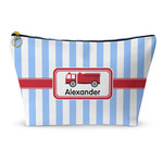 Firetruck Makeup Bag - Small - 8.5"x4.5" (Personalized)