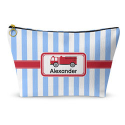 Firetruck Makeup Bag - Large - 12.5"x7" (Personalized)
