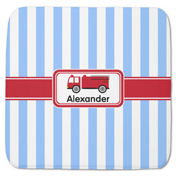 Firetruck Memory Foam Bath Mat - 48"x48" (Personalized)