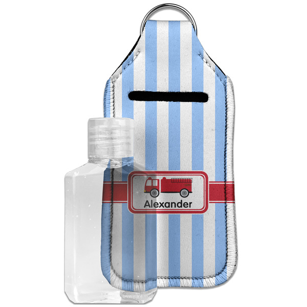 Custom Firetruck Hand Sanitizer & Keychain Holder - Large (Personalized)