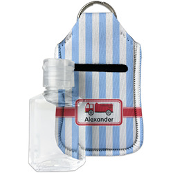 Firetruck Hand Sanitizer & Keychain Holder (Personalized)