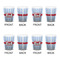 Firetruck Shot Glass - White - Set of 4 - APPROVAL