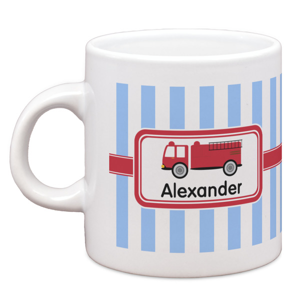 Custom Firetruck Espresso Cup (Personalized)