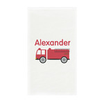 Firetruck Guest Paper Towels - Full Color - Standard (Personalized)