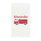 Firetruck Guest Paper Towels - Full Color - Standard (Personalized)