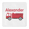 Firetruck Standard Decorative Napkins (Personalized)