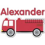 Firetruck Graphic Decal - Medium (Personalized)