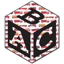 Firetruck Monogram Decal - Large (Personalized)